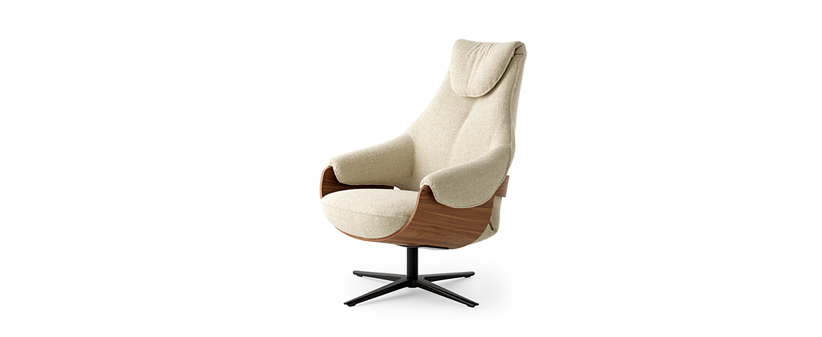 Leolux design fauteuils cream 01