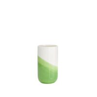 Vitra - Herringbone vase geribbeld - Green