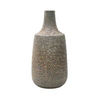 Hk Living - ace6683 ceramic flower vase L brown