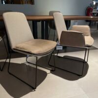 KFF - Stoel Lhasa 1361-MK M11 Nature leder Vintage 1904 rock