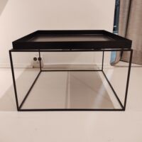 Hay - Tray table L - 60 x 60 cm - Black