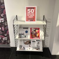 String - Tijdschriften kast 80B x 75H