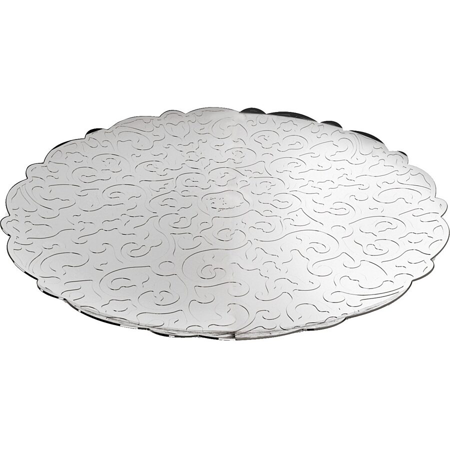 Alessi - Dressed round tray mirror polished