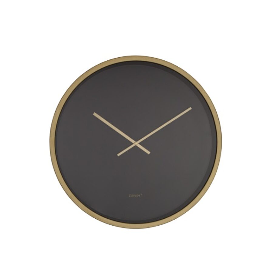 Zuiver - Clock time bandit black/brass