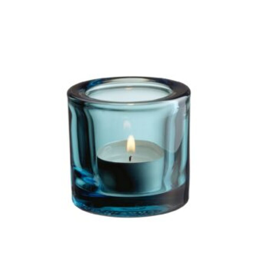 Iittala - Kivi votive candleholder 60mm. zeeblauw - 1007148