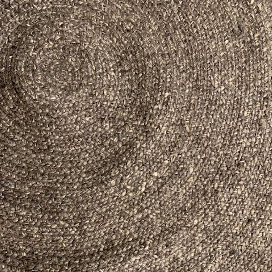 Bodilson - Karpet Pebble round Charcoal 150