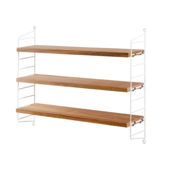 String - Pocket oak/white
