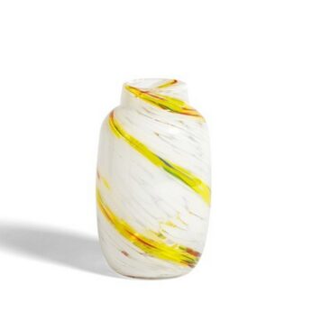 Hay - Splash Vase - Round M - Lemon Swirl