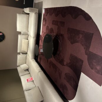 Brink & Campman- Karpet Twinset mural forest burgundy 250x440 cm